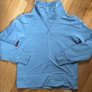 Madewell gray turtleneck sweatshirt